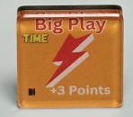 FIRST DOWN football board game coins