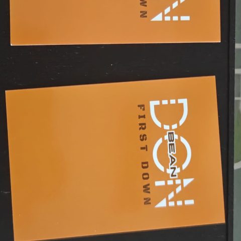 FIRST DOWN coach card in football strategy board game