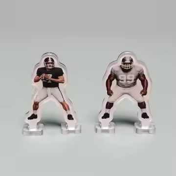 FIRST DOWN football board game quarterback miniature